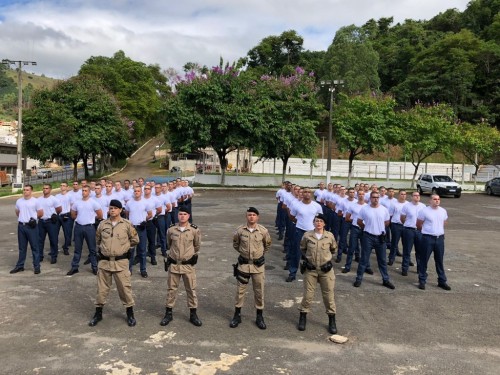 Batalhão de Manhuaçu inicia mais uma turma de formação de sargentos