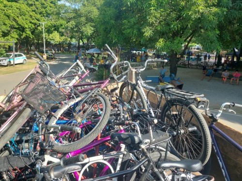 Operação apreende bicicletas no Parque Ipanema