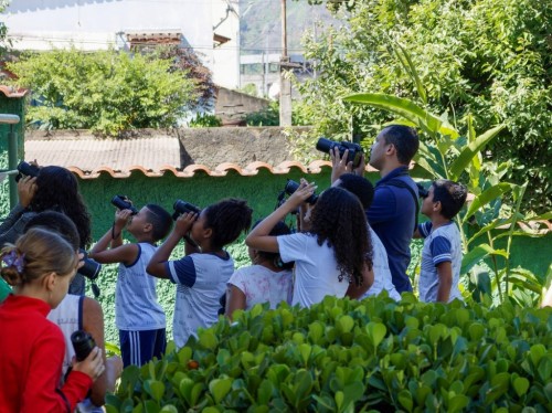 Projeto Eu Passarinho leva educação ambiental para estudantes