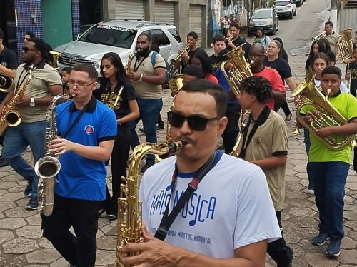 Córrego Novo sedia encontro de bandas