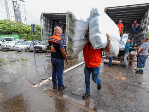 Prefeitura de Ipatinga monta estrutura em abrigos