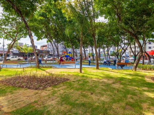 Praça do Cidade Nobre é revitalizada 