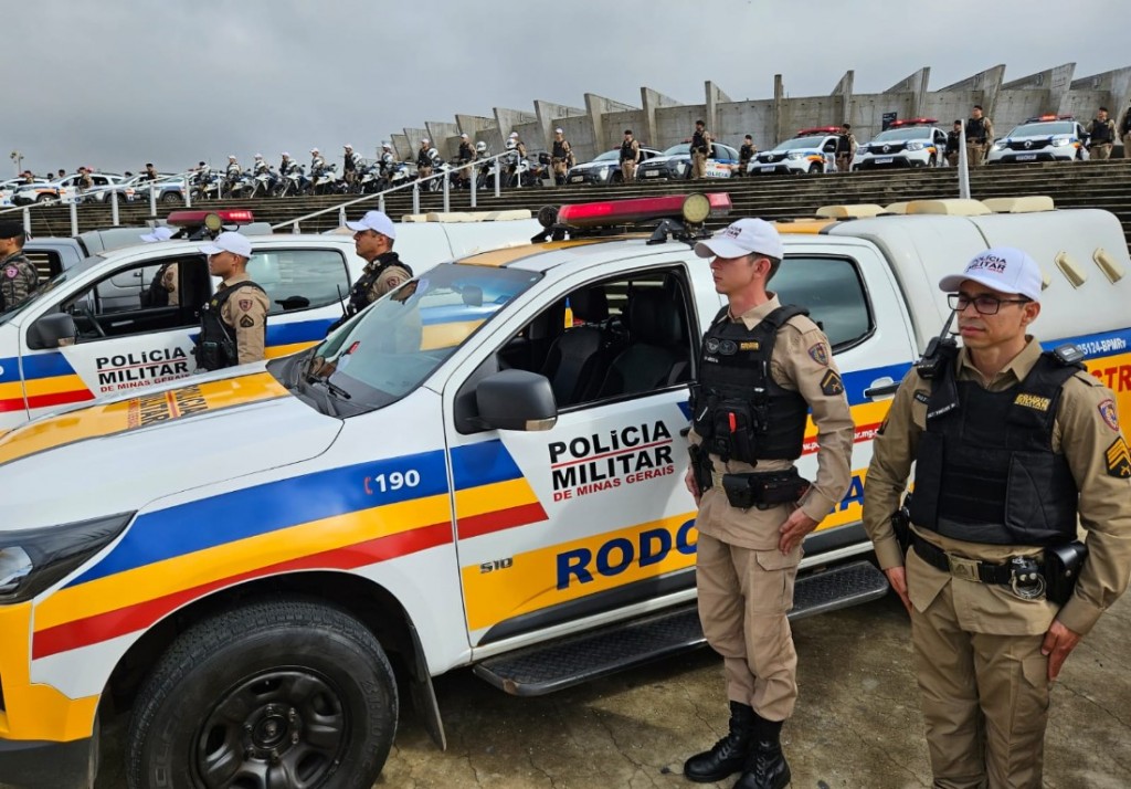 Em todo o Estado, policiais estarão nas ruas, rodovias e áreas de segurança ambiental visando proteger os cidadãos mineiros